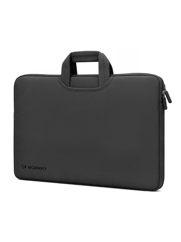 Wozinsky WNT-17B 173 Laptop Bag with Retractable Neoprene Handle - Black
