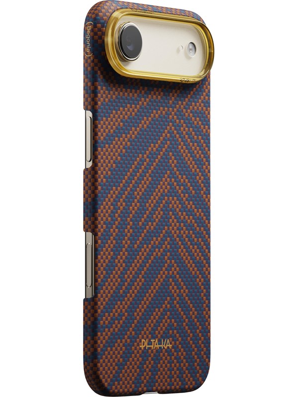 PITAKA Edge Case Breath of Veins - Burning Orange - iPhone Air