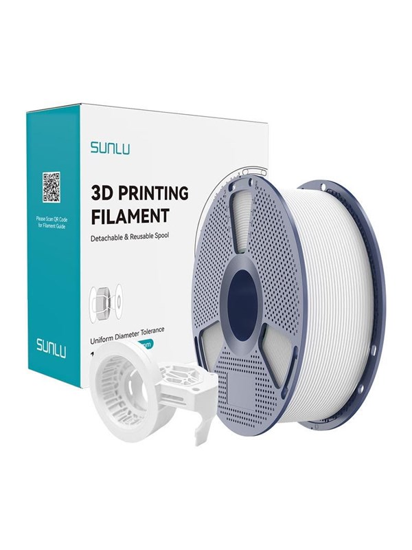 Sunlu PETG High-Speed Matte Filament White