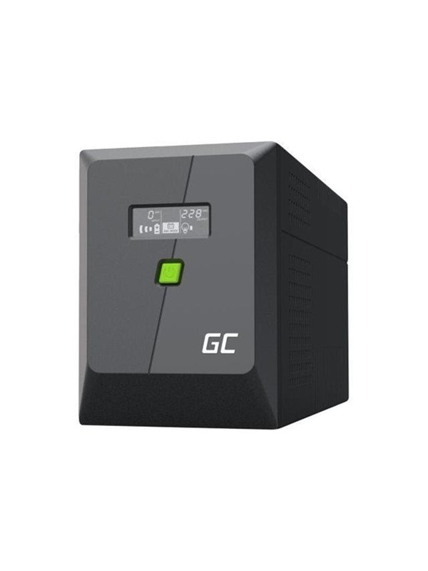 Green Cell PowerProof UPSLM900 - 1500VA/900W | Line-Interactive | 24V 2x9Ah