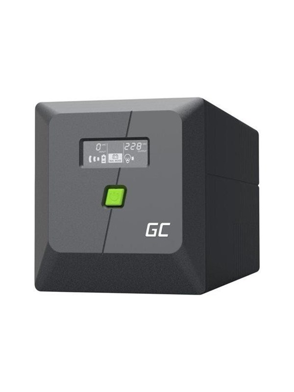 Green Cell PowerProof UPSLP700 - 1000VA/700W | Line-Interactive | Pure Sine Wave | 24V 2x7Ah