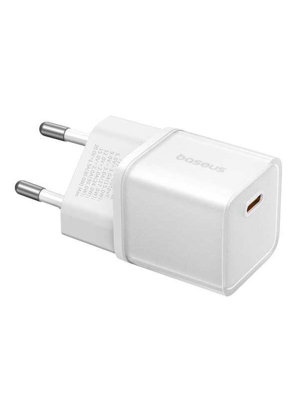 Baseus GaN5S Netzladegerät, 30W, 3A, 1 x USB-C, Weiß P10162504213-00