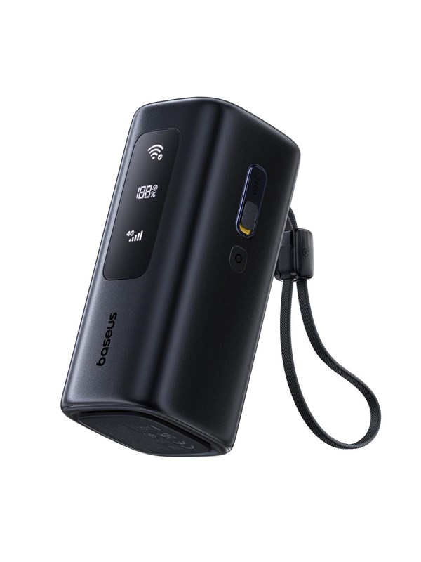 Externe Batterie Baseus EnerGeek GX11, 20000mAh, 67W, QC + PD, 1 x USB-A - 2 x USB-C, Schwarz E0025701