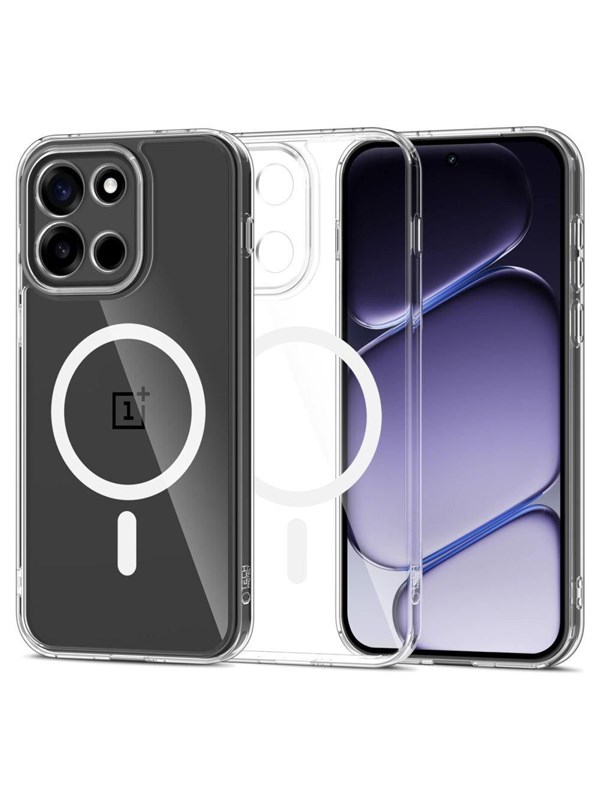 Tech-Protect FlexAir Hybrid MagSafe Case for OnePlus Nord 6 - Transparent