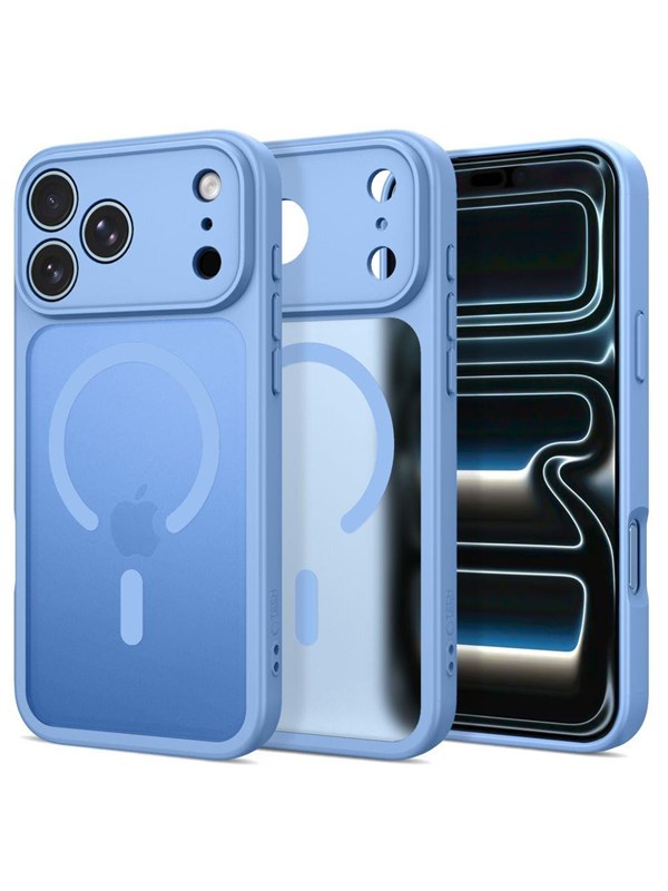 Tech-Protect BasicMag MagSafe Case for iPhone 17 Pro Max / 18 Pro Max - Light Blue Matte