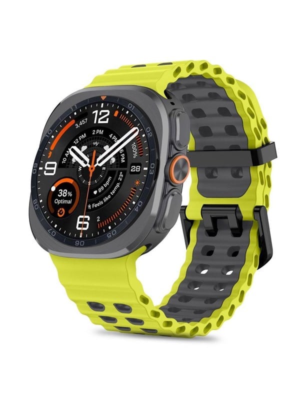 Tech-Protect Iconband Pro for Samsung Galaxy Watch UltraUltra2 47mm - Lime Gray