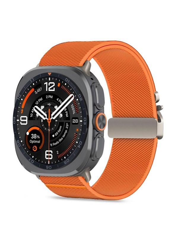 Tech-Protect Nylon Clasp for Samsung Galaxy Watch UltraUltra2 47mm - Orange