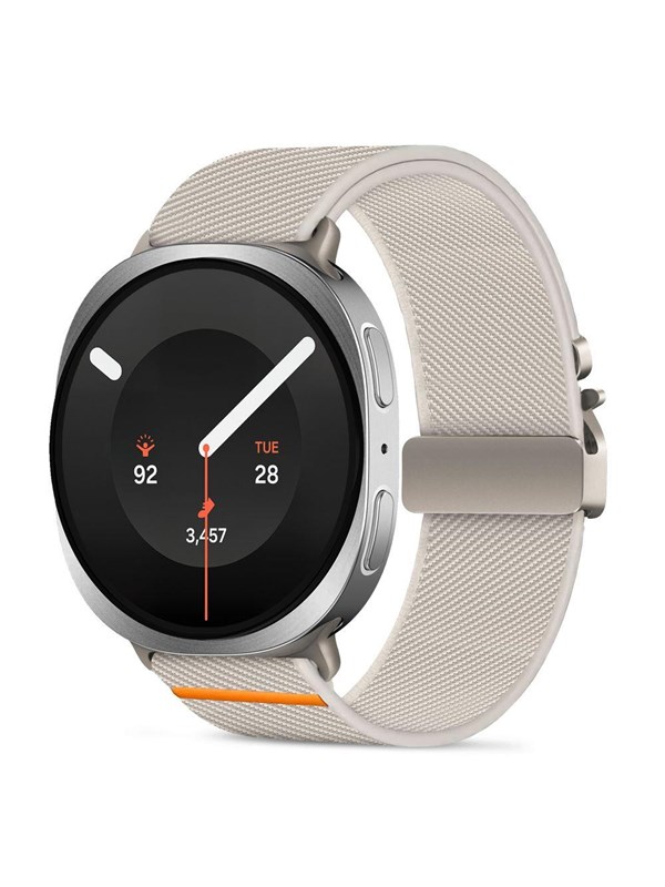 Tech-Protect Nylon Clasp Strap for Samsung Galaxy Watch 89 - 404446mm - Beige
