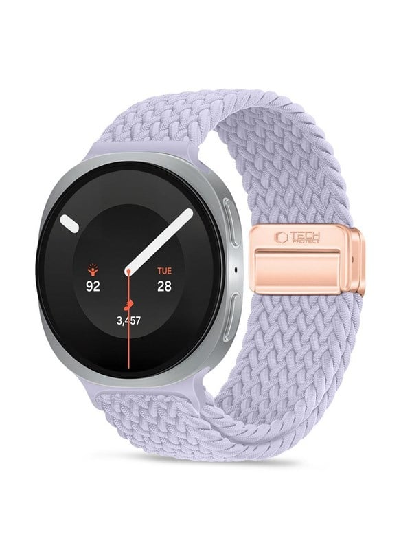 Tech-Protect NylonMag Strap for Samsung Galaxy Watch 89 - 404446mm - Purple