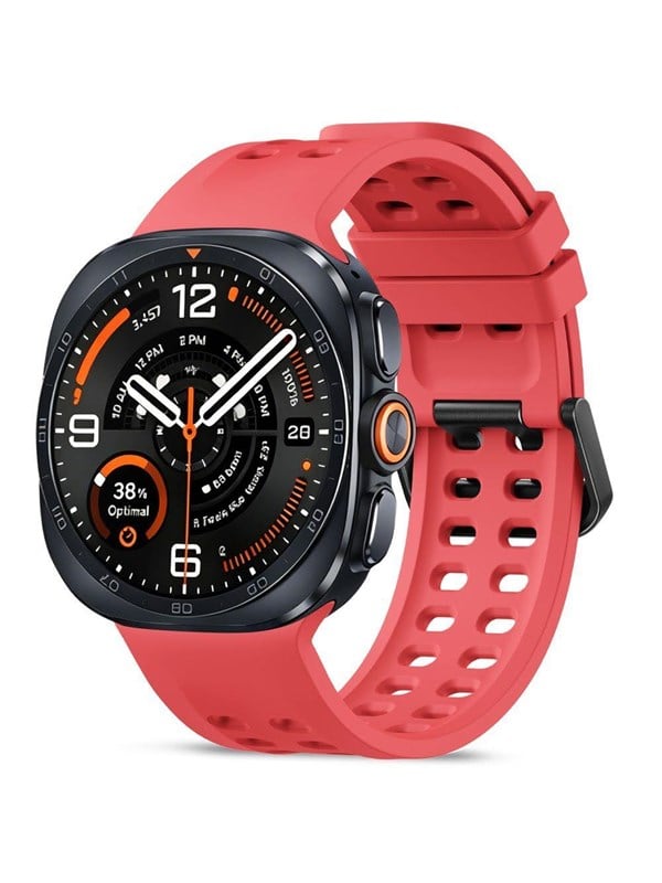 Tech-Protect Silicone Air Armband für Samsung Galaxy Watch9 / Watch8 / Watch8 Classic Series, Rot