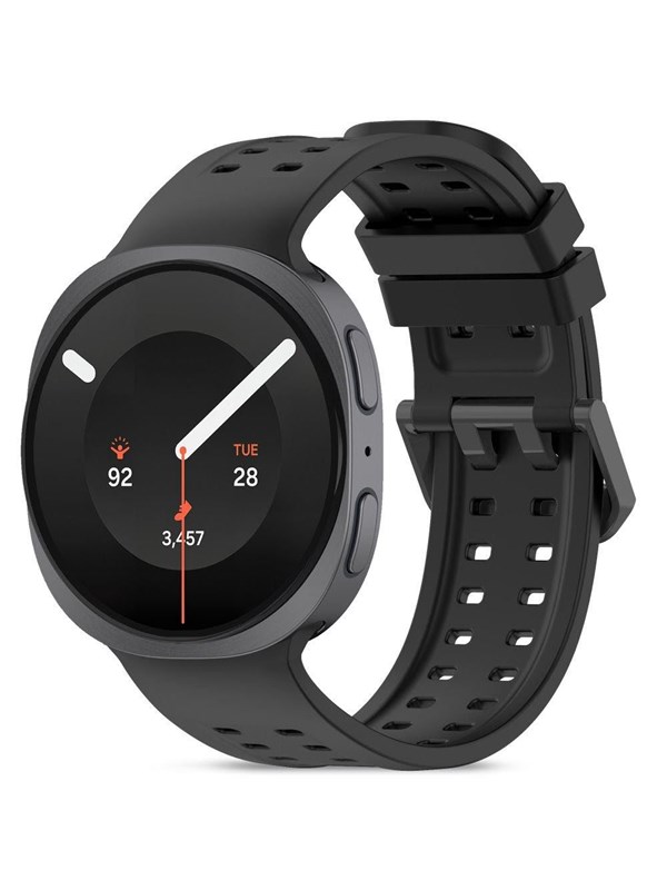 Tech-Protect Silicone Air Strap for Samsung Galaxy Watch 89 - 404446mm - Black