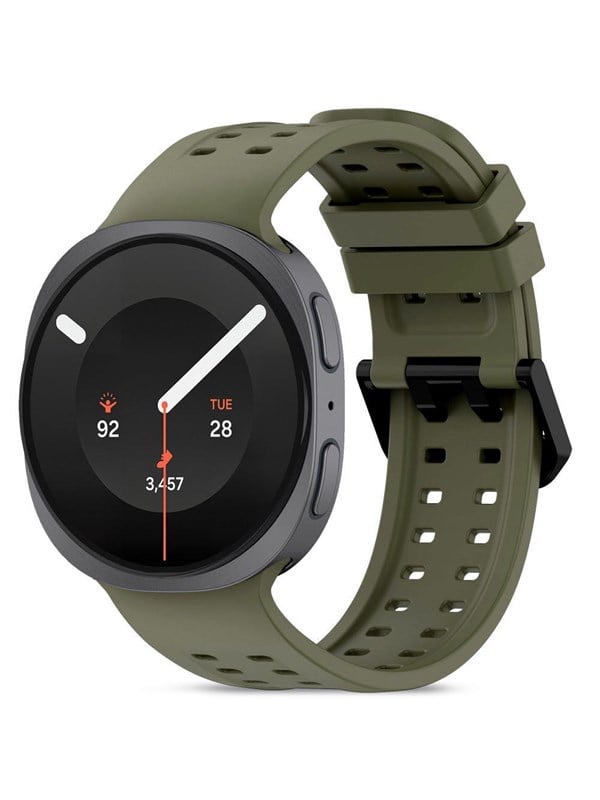 Tech-Protect Silicone Air Armband für Samsung Galaxy Watch9 / Watch8 / Watch8 Classic Series, Grün