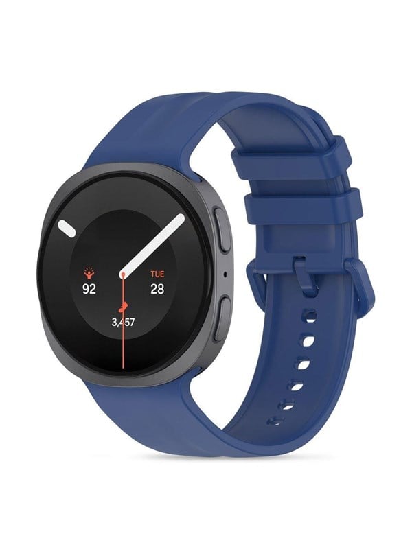 Tech-Protect Silicone Evo Armband für Samsung Galaxy Watch9 / Watch8 / Watch8 Classic Series, Marineblau