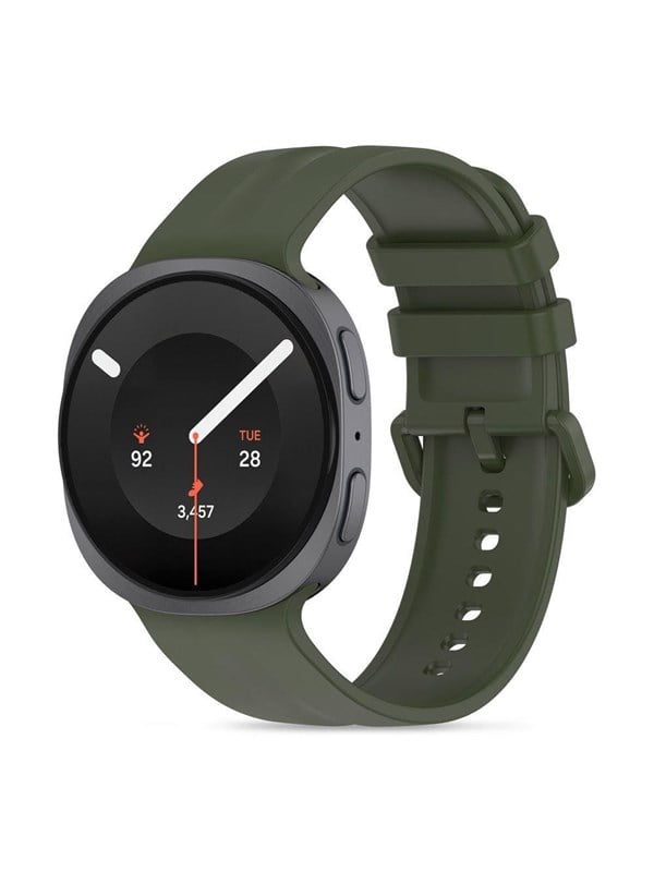 Tech-Protect Silicone Evo Armband für Samsung Galaxy Watch9 / Watch8 / Watch8 Classic Series, Grün