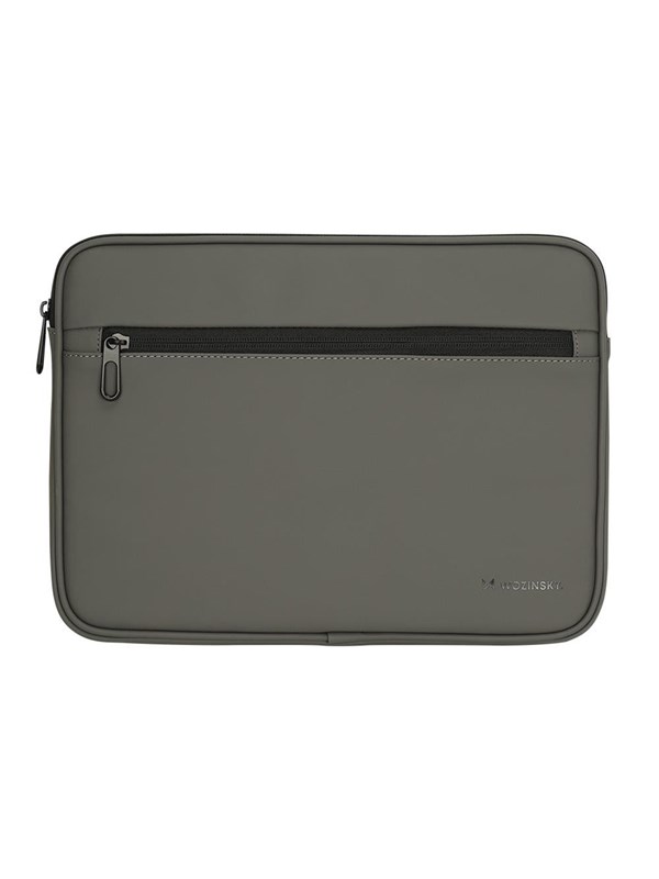 Wozinsky WPL-15 156 Laptop Case with Metal Zipper - Gray