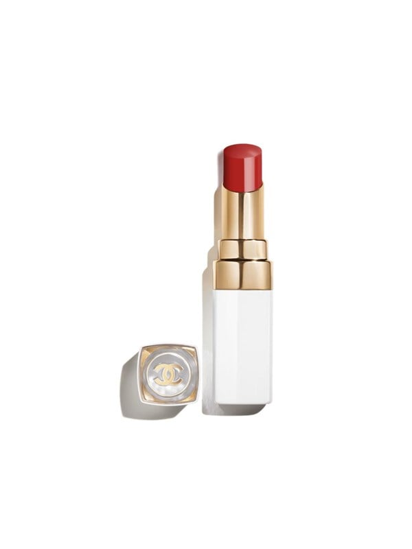 Chanel Rouge Coco Baume Brillante lip balm  scrub Cherry Burst