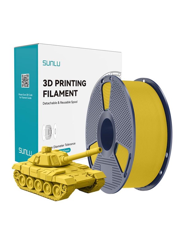 Sunlu PLA High-Speed Yellow Filament