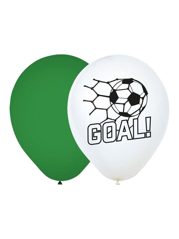 Globos 12 Inch Football Balloons - 8 pcs