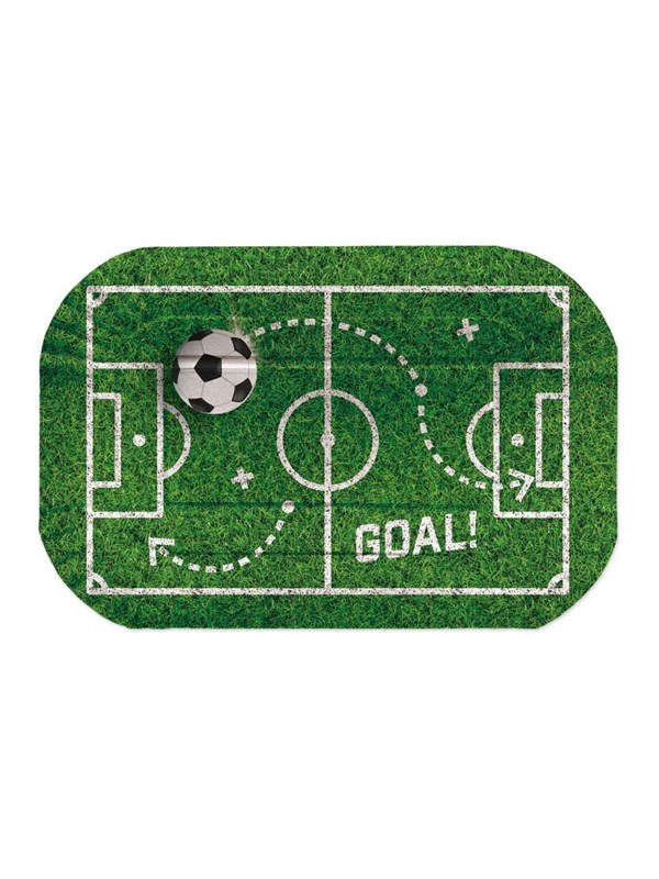 Globos Paper Serving Dishes 30x20cm Football - 2 pcs