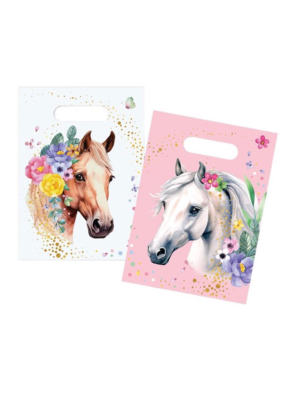 Globos Horse Party Bags - 6 pcs