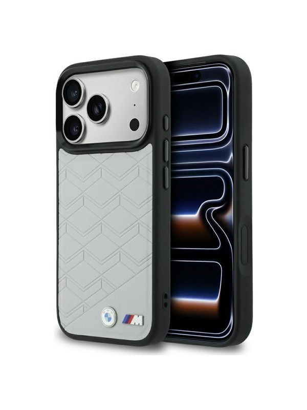 BMW M Shape Logo MagSafe Case for iPhone 17 Pro Max - Gray
