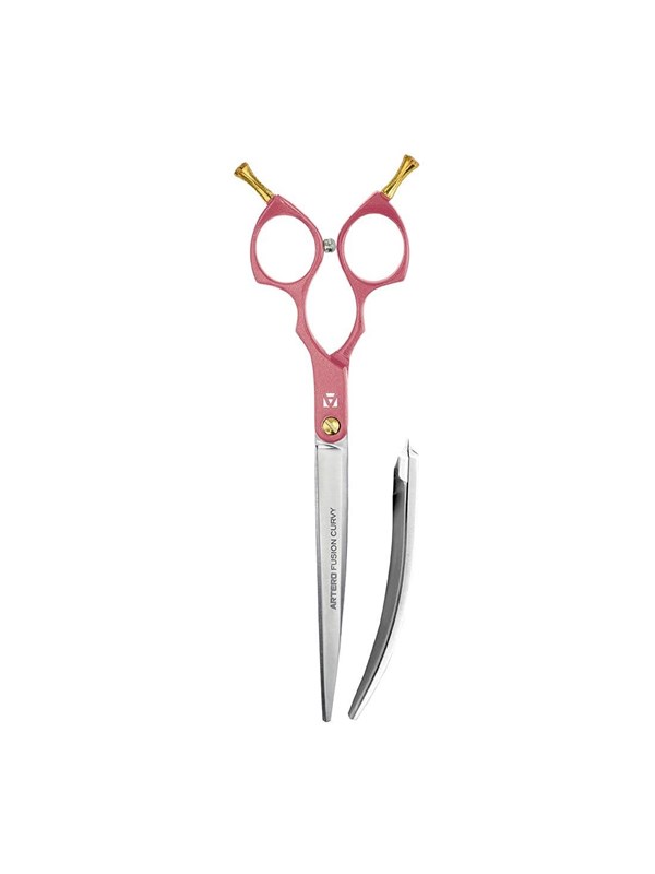 ARTERO Scissors FUSION CURVY PINK 7