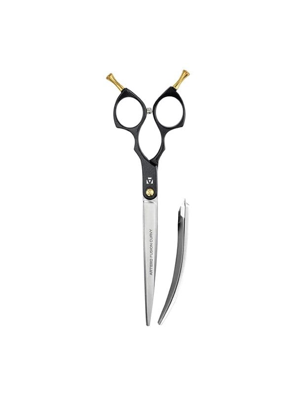 ARTERO Scissors FUSION CURVY BLACK 7"