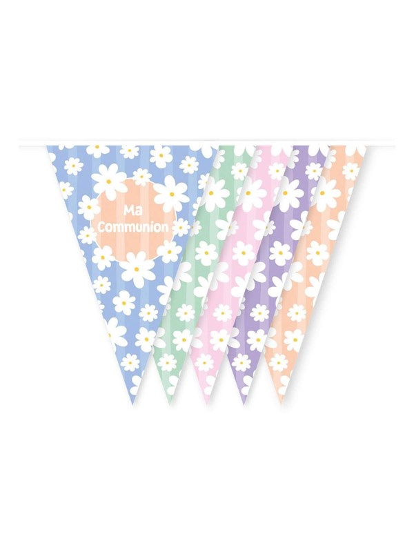 Globos Daisies Bunting Mothers Communion - 10m