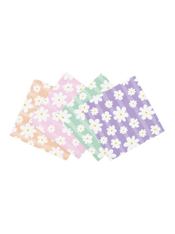 Globos Paper Napkins 33x33cm Daisies - 20 pcs