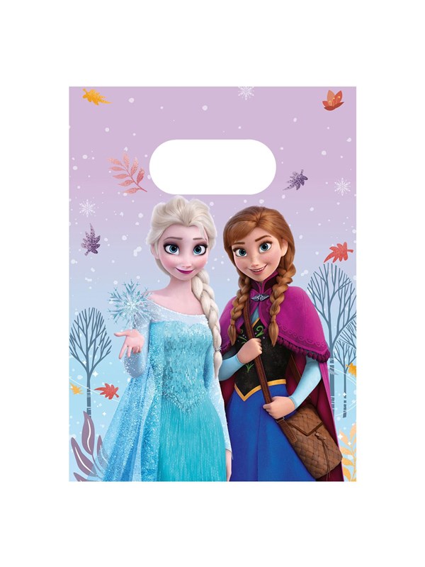 Globos Paper Party Bags Frozen Idyllic Wonder - 4 pcs
