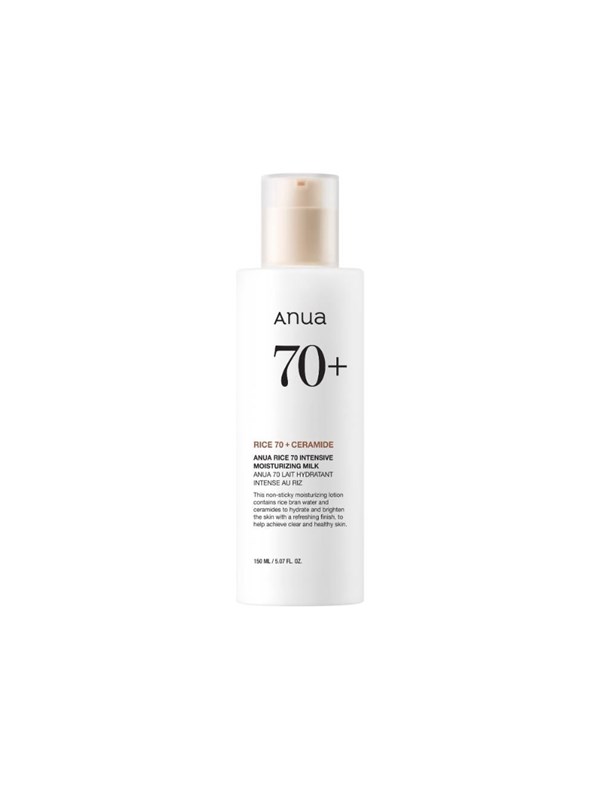 Anua Rice 70 + Ceramide Moisturizing Milk 150 ml