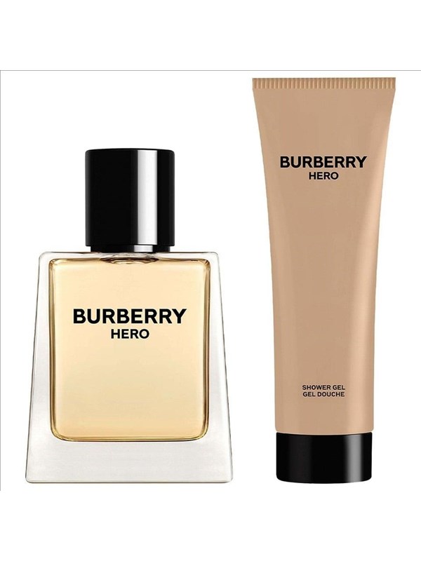 Burberry Hero Giftset Edt Spray 50ml/Hair & Body Wash 75ml 125 ml