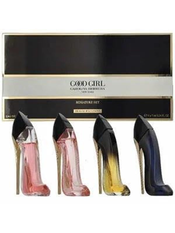 Carolina Herrera Good Girl Giftset Edp Spray Edp 7ml/Very Good Girl Edp 7ml/Good Girl Blush Edp 7ml/Jasmine Absolute Edp 7ml 28 ml