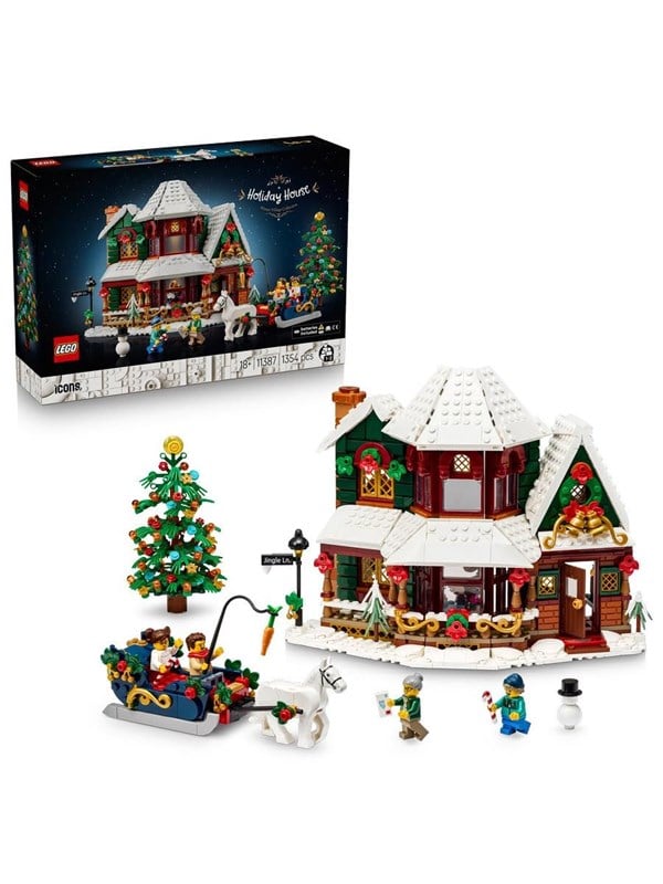 LEGO Icons 11387 Weihnachtshaus