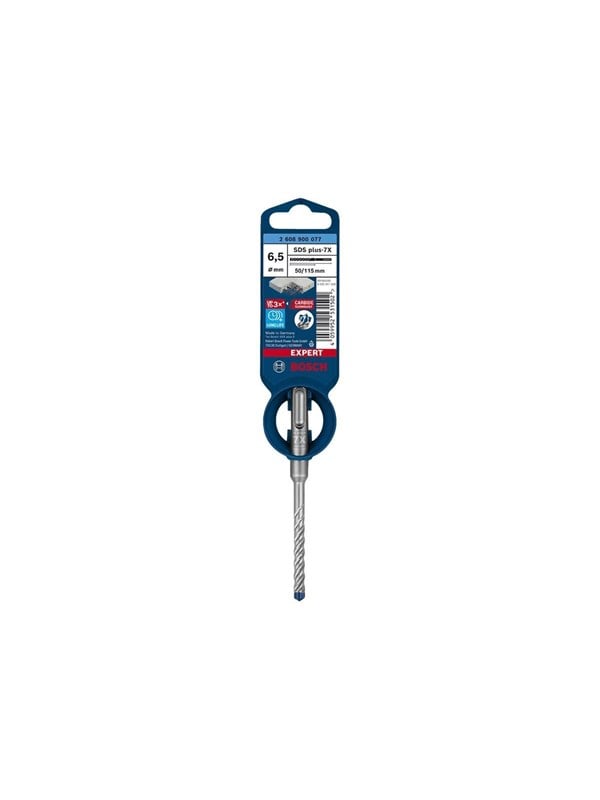 Bosch Accessories EXPERT SDS plus-7X 2608900077 Hammerbohrer 1 Stück 6.5 mm Gesamtlänge 115 mm SDS-