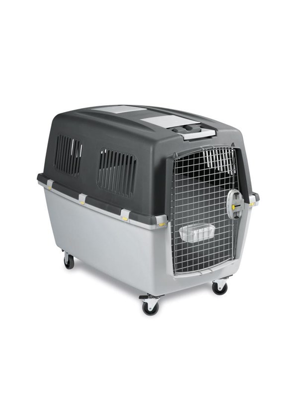 Stefanplast Gulliver 7 IATA Transportbox, grau/grau, 102 x 72 x 76 cm