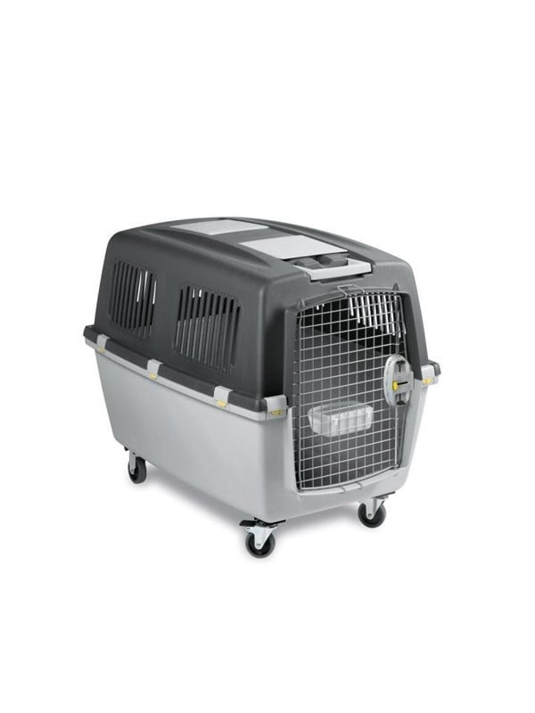 Stefanplast Gulliver 6 IATA Transportbox, grau/grau, 92 x 64 x 66 cm