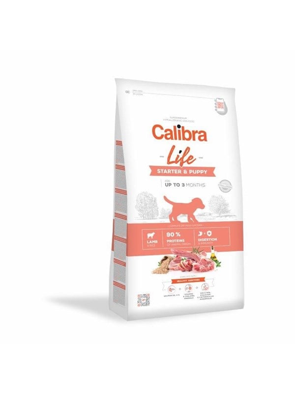Calibra Dog Life Starter & Puppy Lamb 12 kg