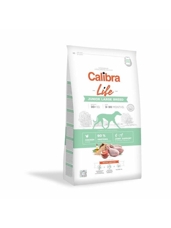 Calibra - Dog Life Junior Large Breed Chicken 12 kg - (381100)