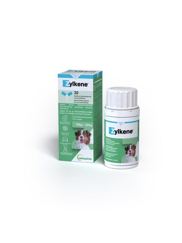 Zylkene 225mg - Dogs 10-30kg - Alpha-Casozepine - 30 Capsules