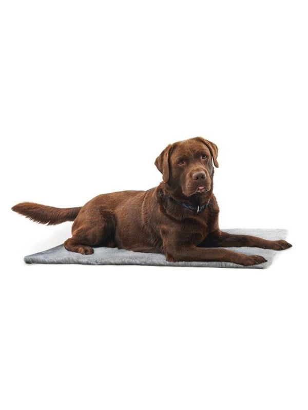 KRUUSE Vet Bed rutschfest grau 75 x 50 cm
