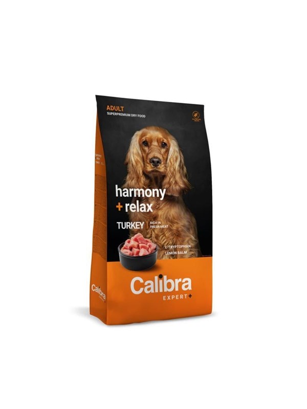 Calibra Dog EXPERT+ - Adult Harmony & Relax Turkey - 2kg