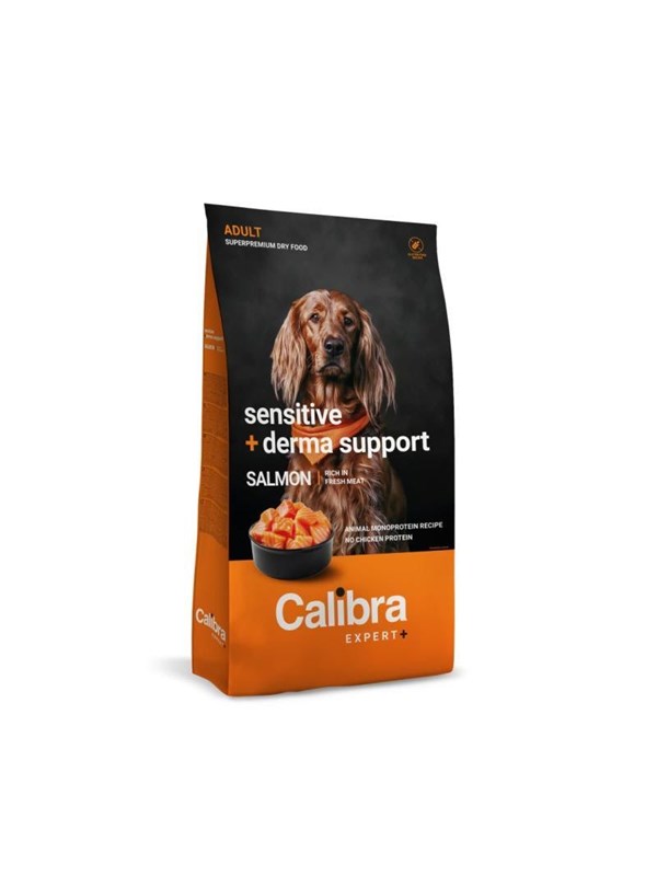 Calibra Dog EXPERT+ - Adult Sensitive & Derma Support - 2kg