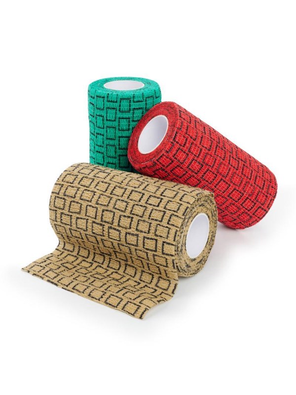 KRUUSE SafeVet Bandage 10cm x 45m Mix aus 3 Farben