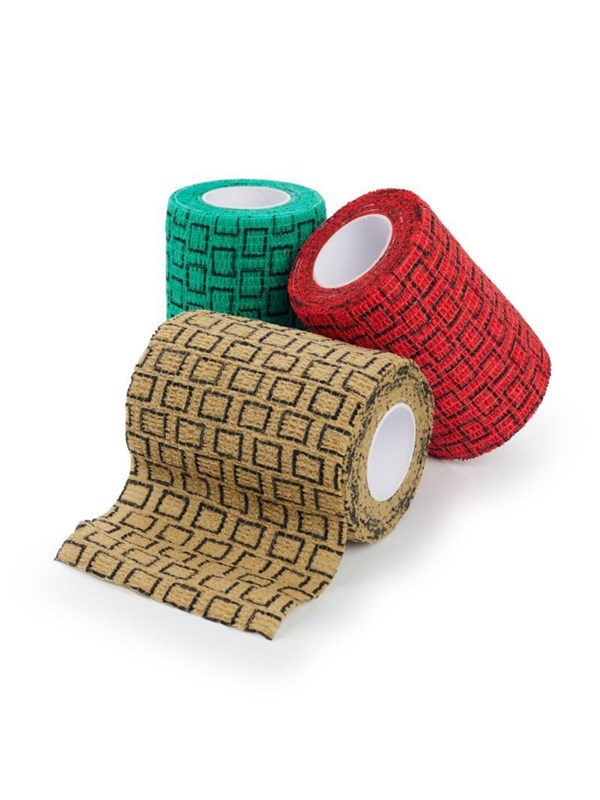 KRUUSE SafeVet Bandage 75 cm x 45 m Mix 3 Farben