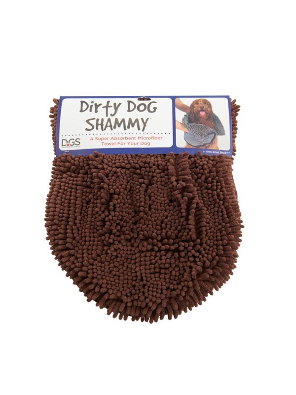 Dog Gone Smart Dirty Dog Shammy, Braun