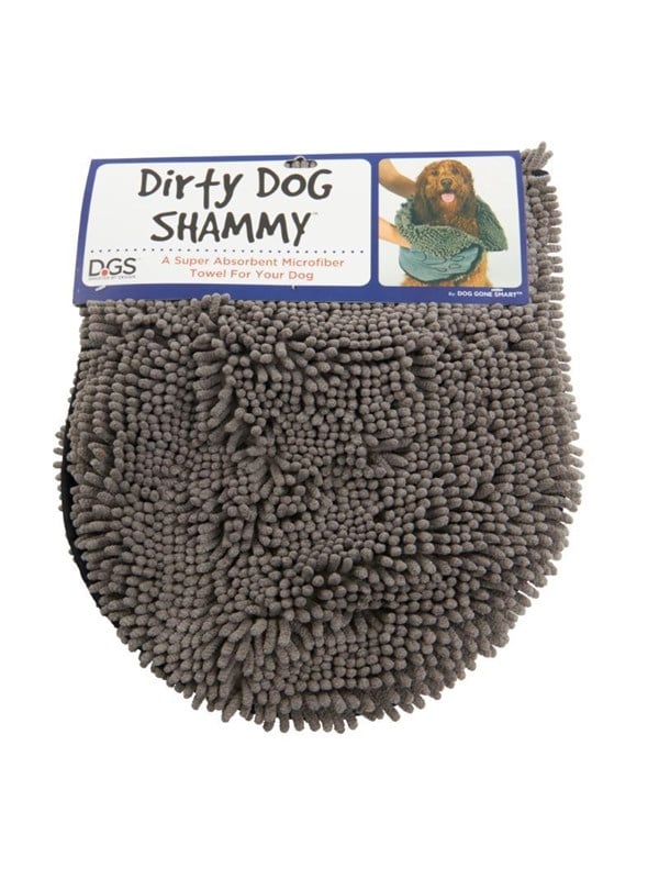 Dog Gone Smart Dirty Dog Shammy, Grau