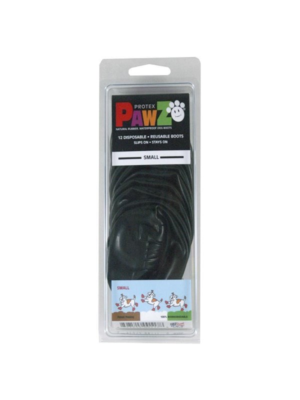 PawZ Pawz Hundeschuhe S 64 cm schwarz 12 Stk