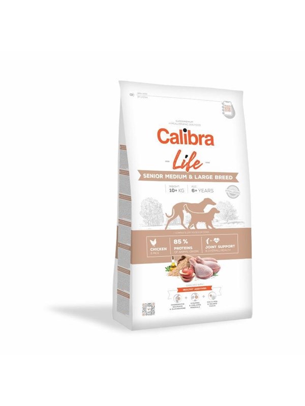 Calibra Dog Life - Senior Medium & Large Breed Chicken - 2.5kg