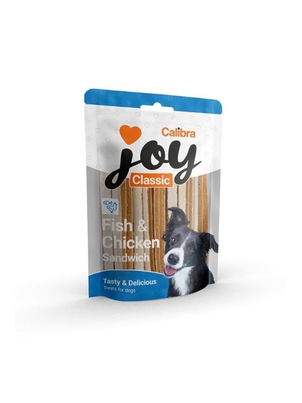 Calibra Joy Dog Classic - Fish & Chicken Sandwich - 500g